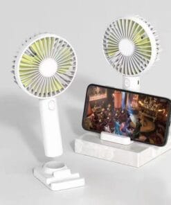 مروحه شحن USB بقاعدة
