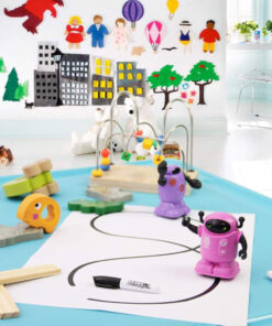 Alternative view of روبوت متتبع أي خط مرسوم