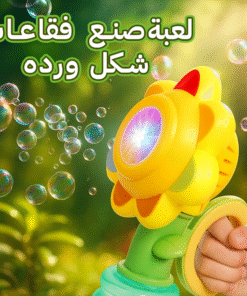 لعبة  صنع فقاعات شكل ورده