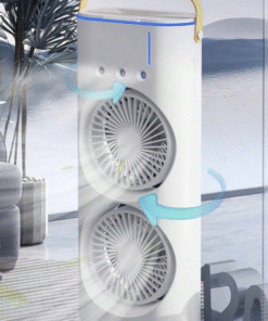 • مروحة و فواحة Double Fan الترند