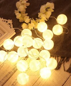 • شريط كرات اضواء رمضان